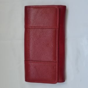 Red Leather wallet